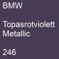 Preview: BMW, Topasrotviolett Metallic, 246.